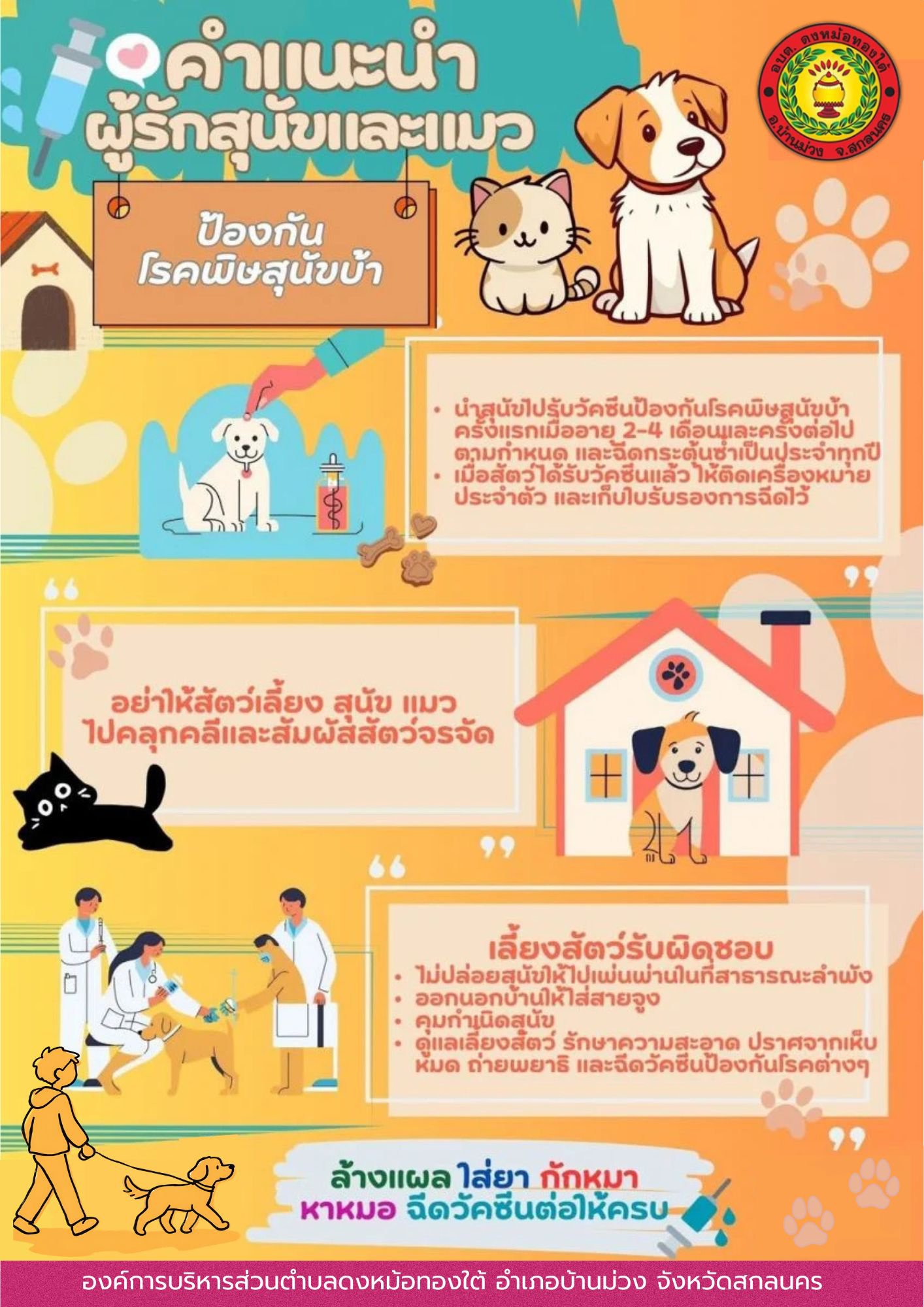 คำแนะนำผู้รักสุนัขและแมว
